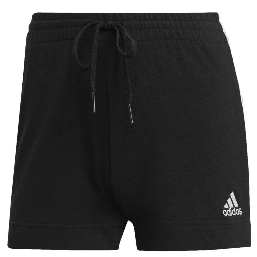 Adidas Black Athletic Drawstring Shorts - NWT - 491499